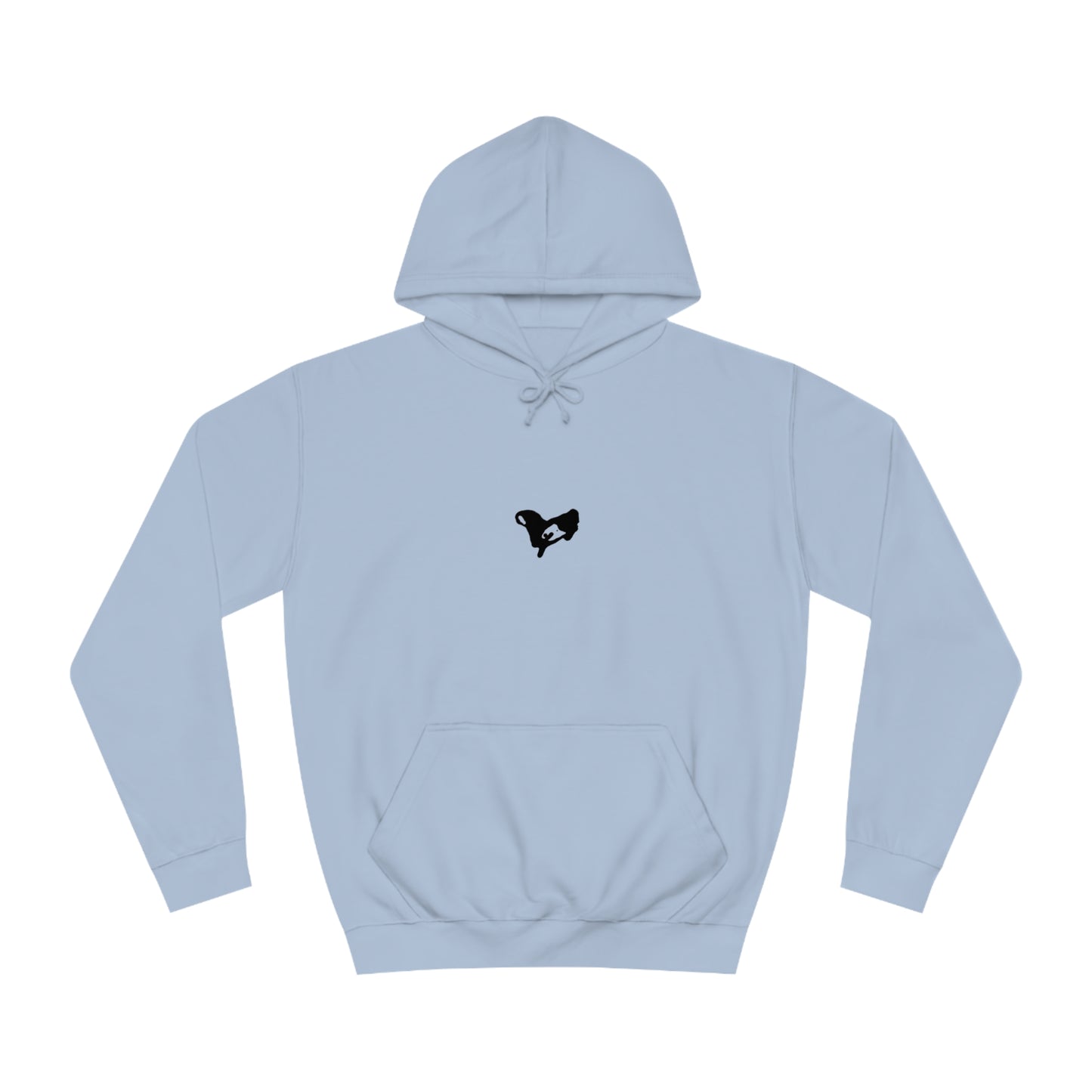 iheartu™️ Black Logo Hoodie