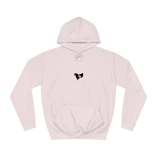 iheartu™️ Black Logo Hoodie