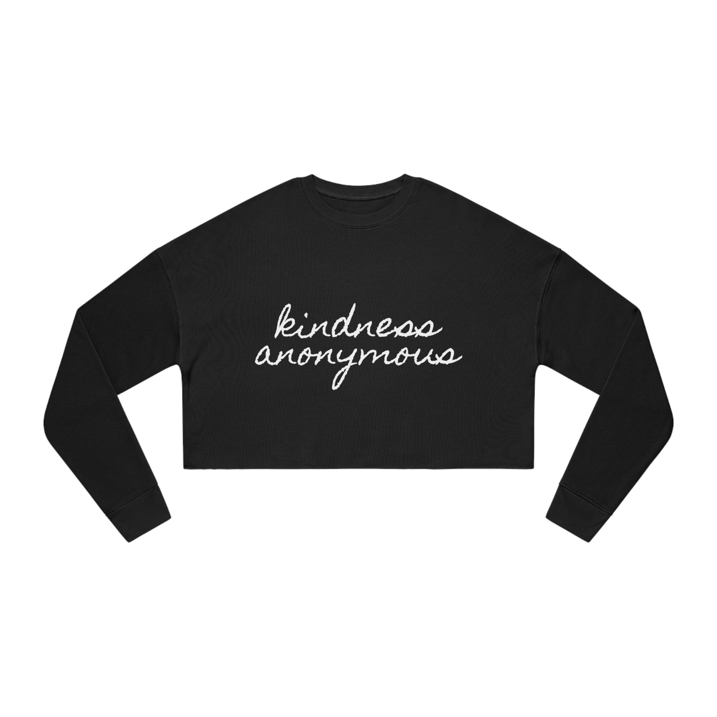 iheartu™️ x kindness anonymous Cropped Sweatshirt