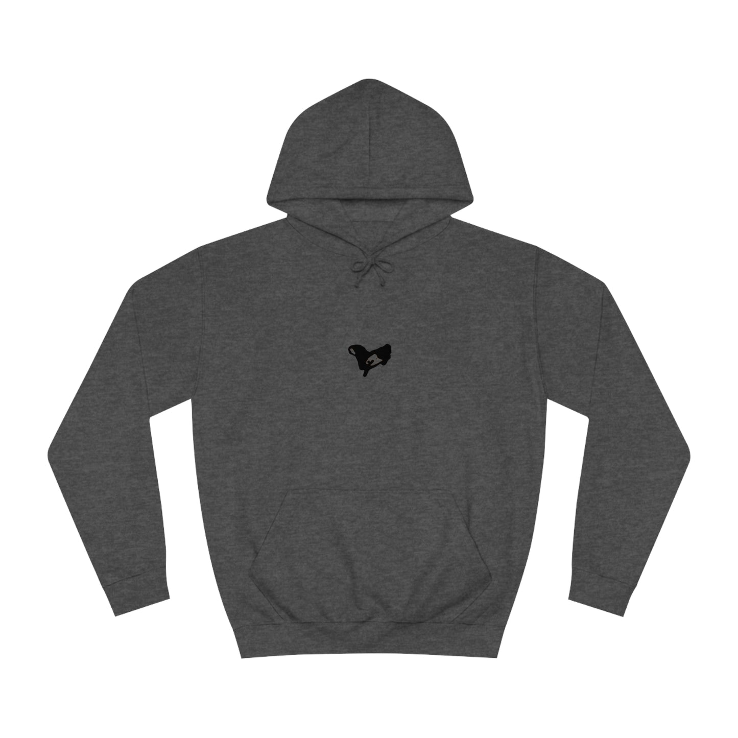 iheartu™️ Black Logo Hoodie