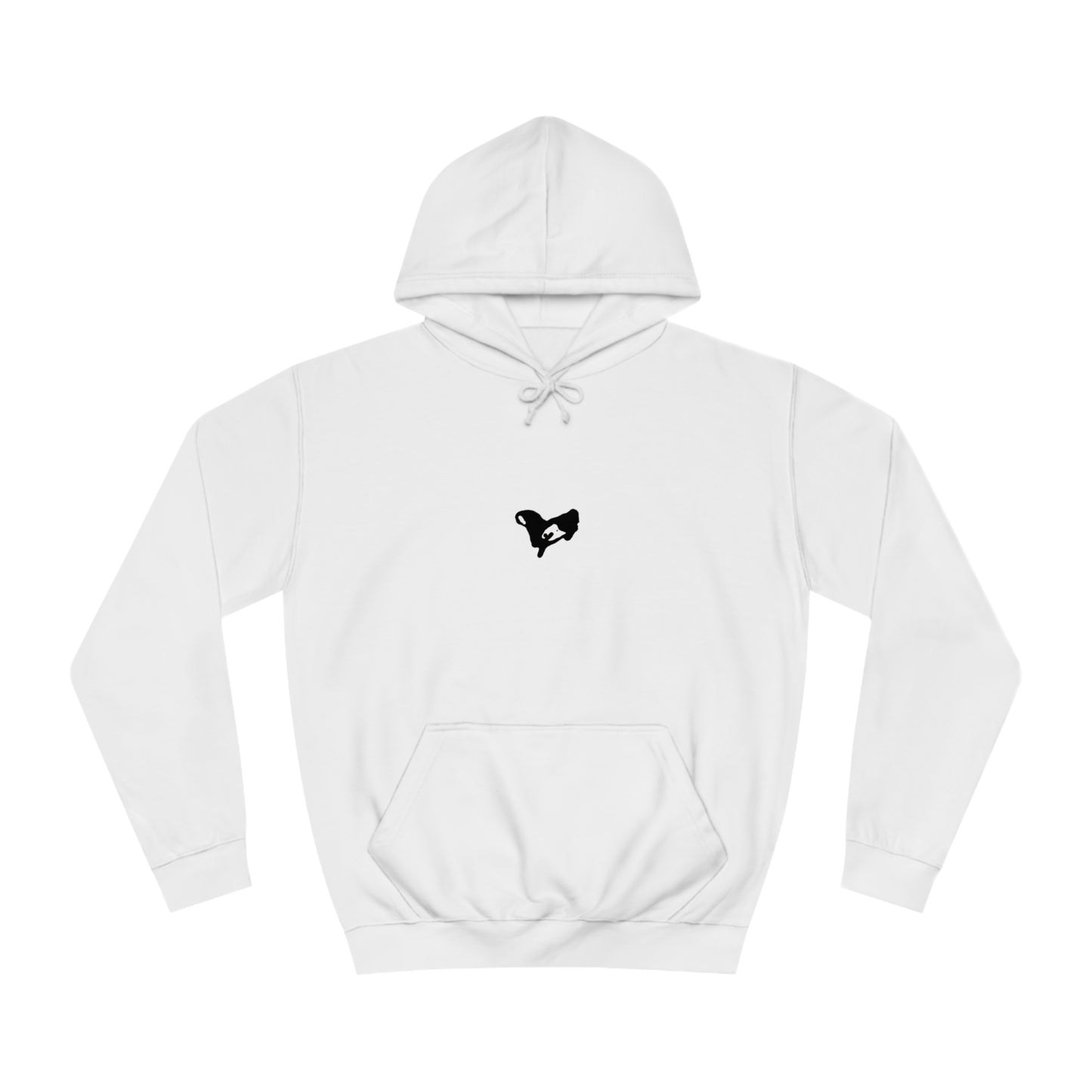 iheartu™️ Black Logo Hoodie