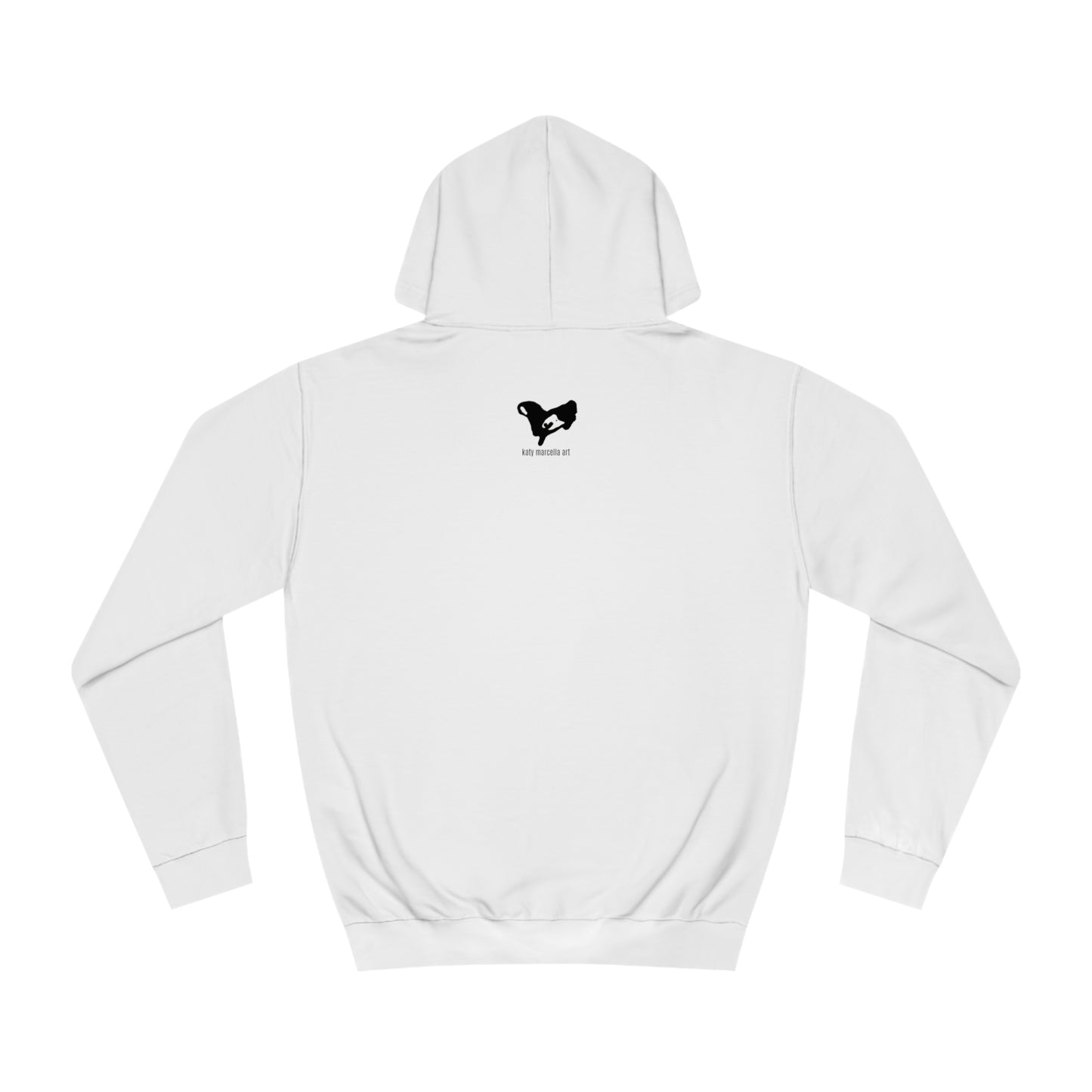 iheartu™️ Black Logo Hoodie