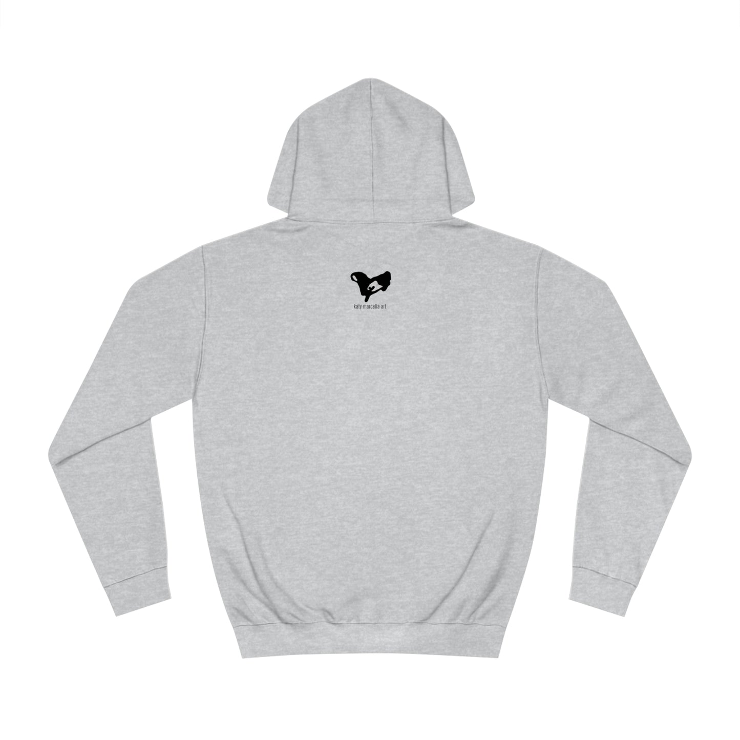 iheartu™️ Black Logo Hoodie