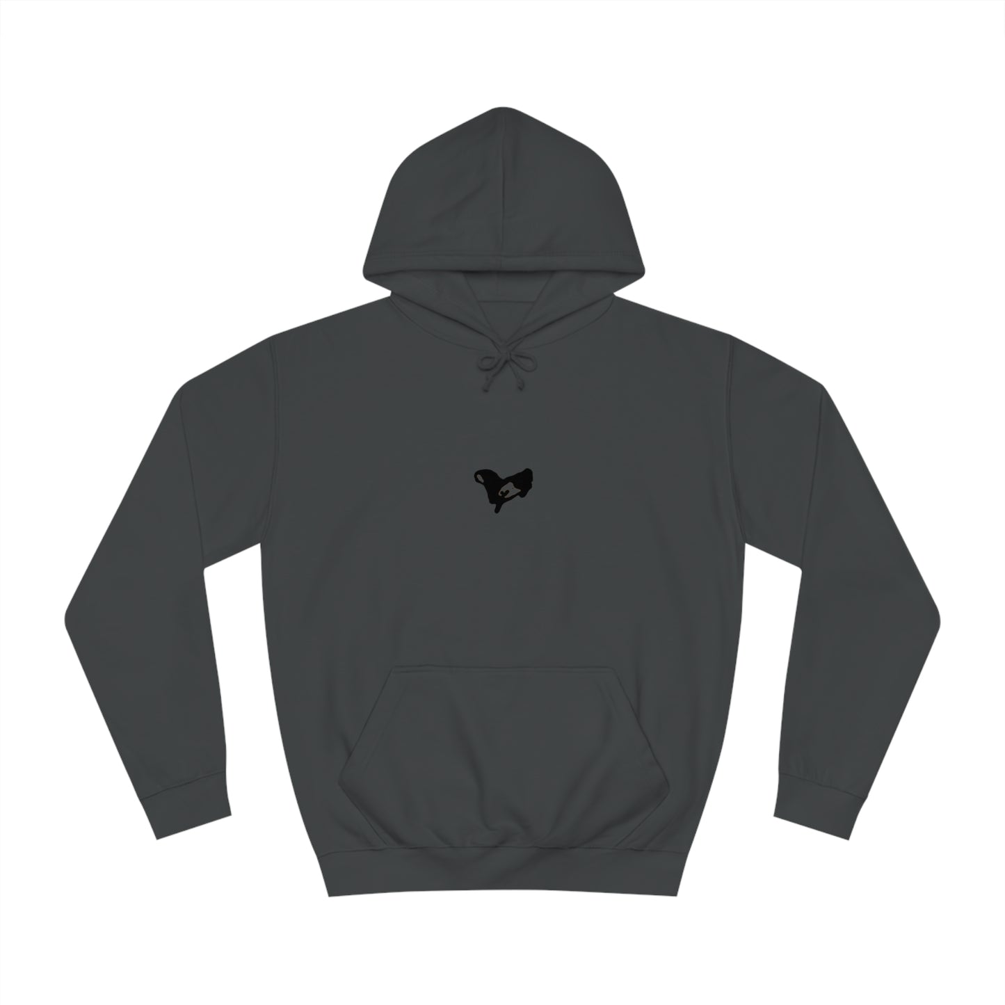 iheartu™️ Black Logo Hoodie