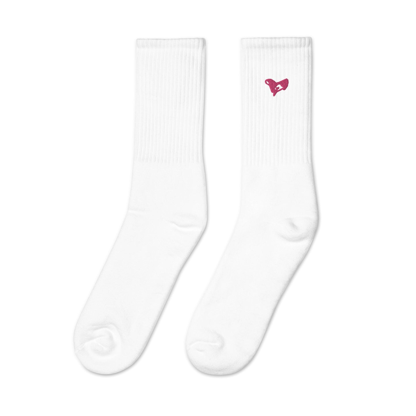 iheartu™️ Pink Logo Socks