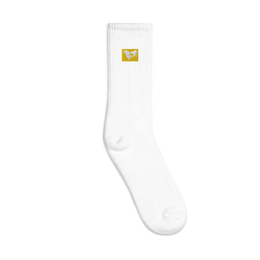 iheartu™️ Gold Patch Embroidered socks