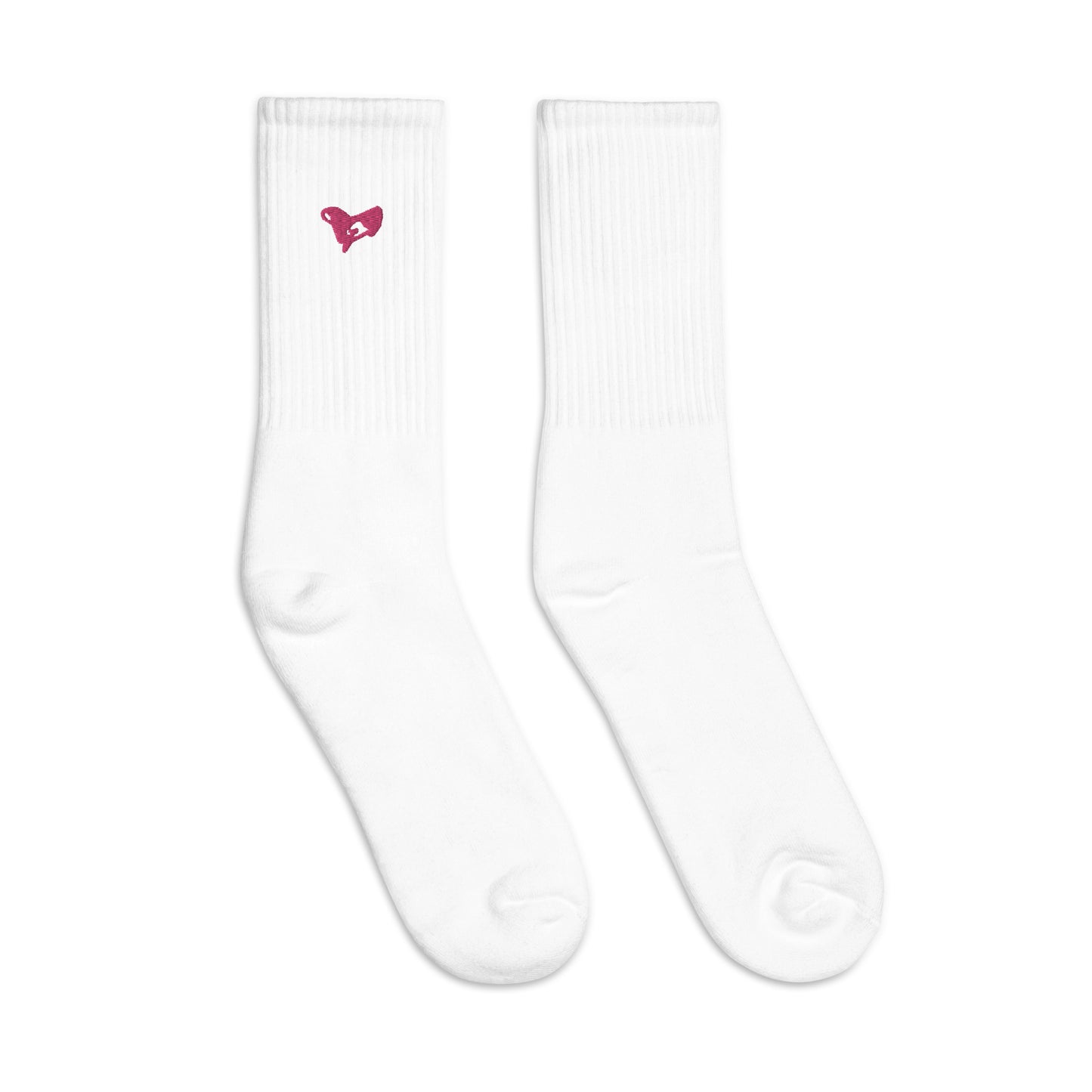 iheartu™️ Pink Logo Socks