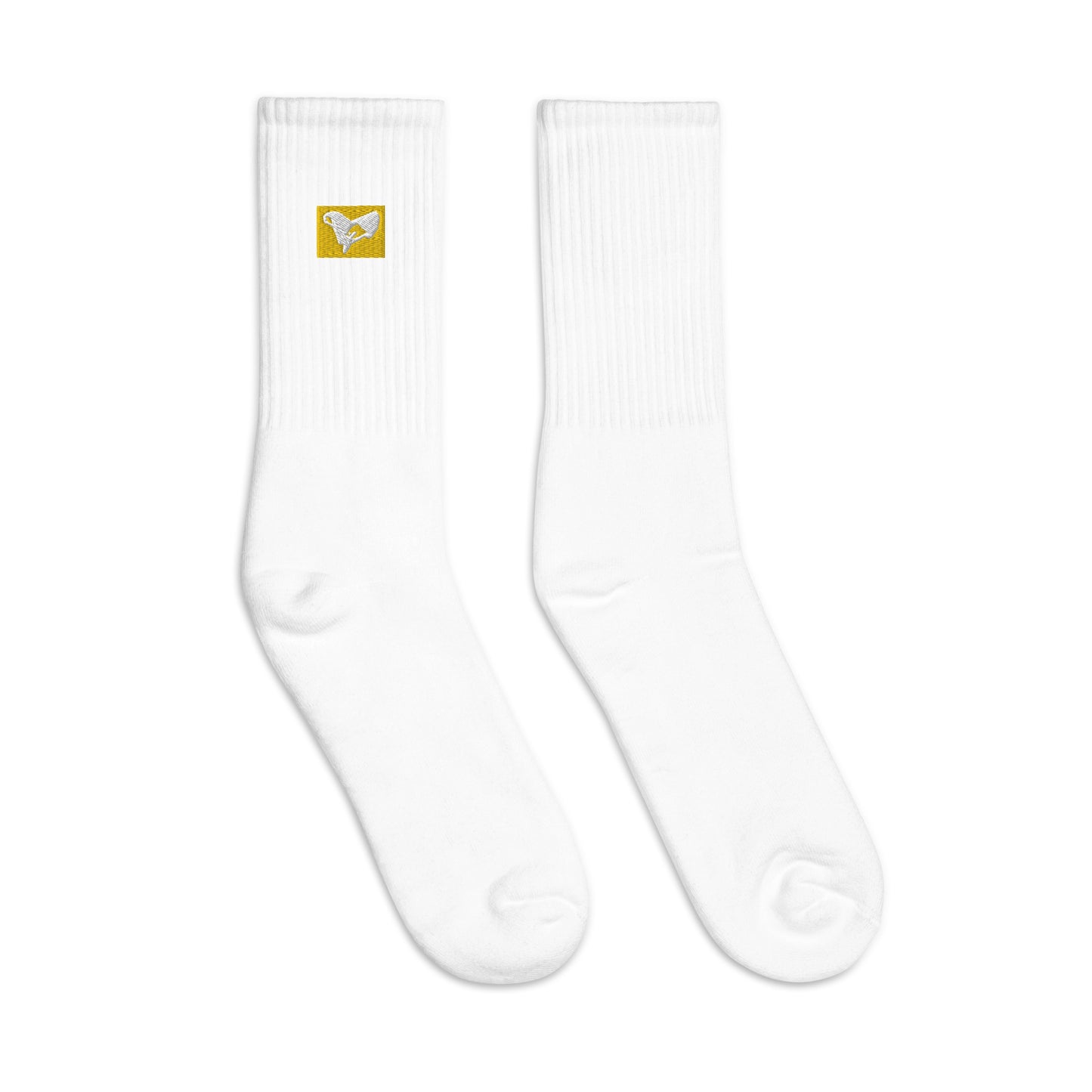 iheartu™️ Gold Patch Embroidered socks