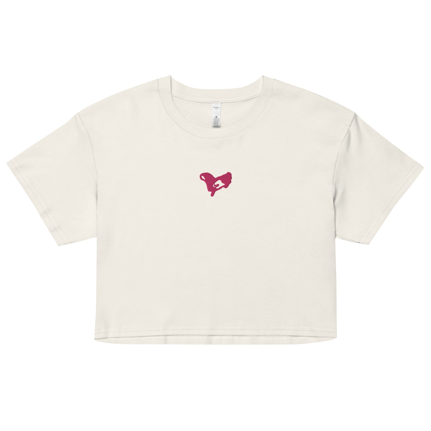 iheartu™️ Embroidered Crop Top